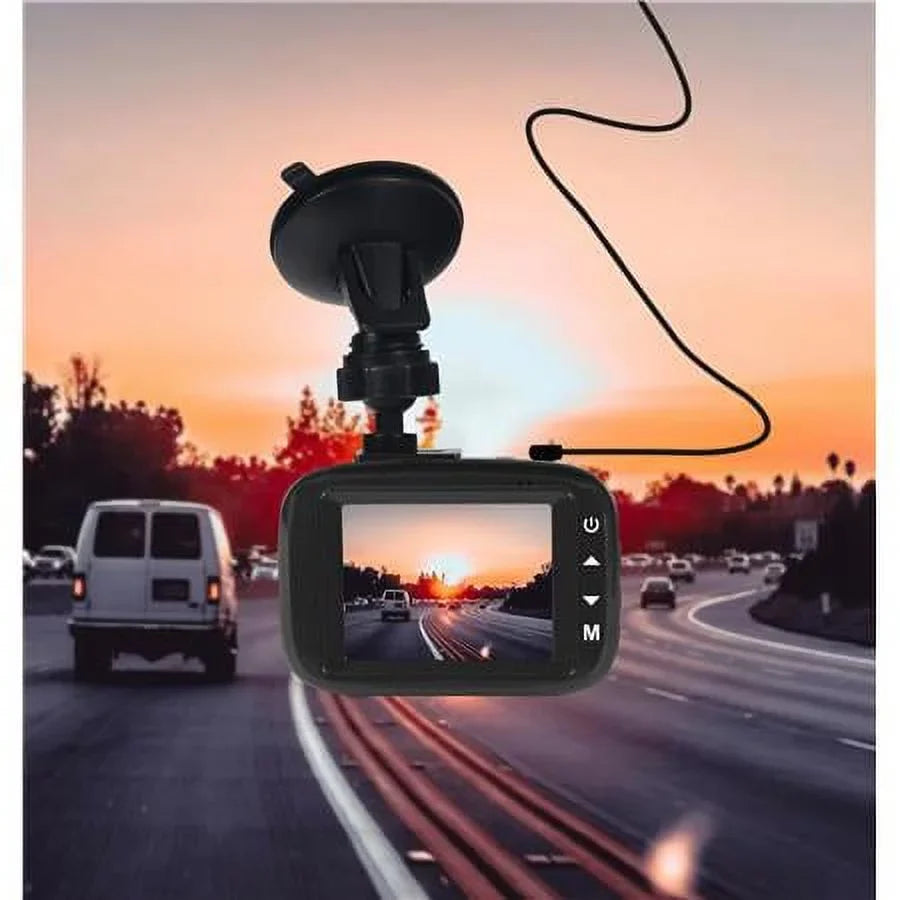 MNCD250 Full HD 12MP 2.2" LCD Sizecreen Dash Cam, Black