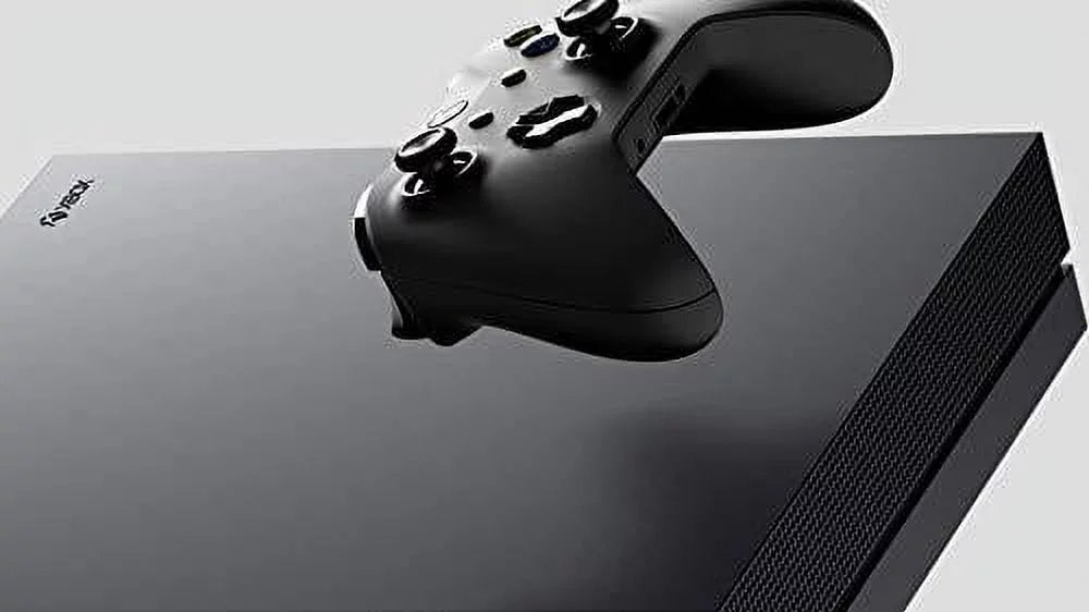 Restored Microsoft Xbox One X 1TB Console with Wireless Controller: Xbox One X Enhanced, HDR, Native 4K, Ultra HD (Refurbished)