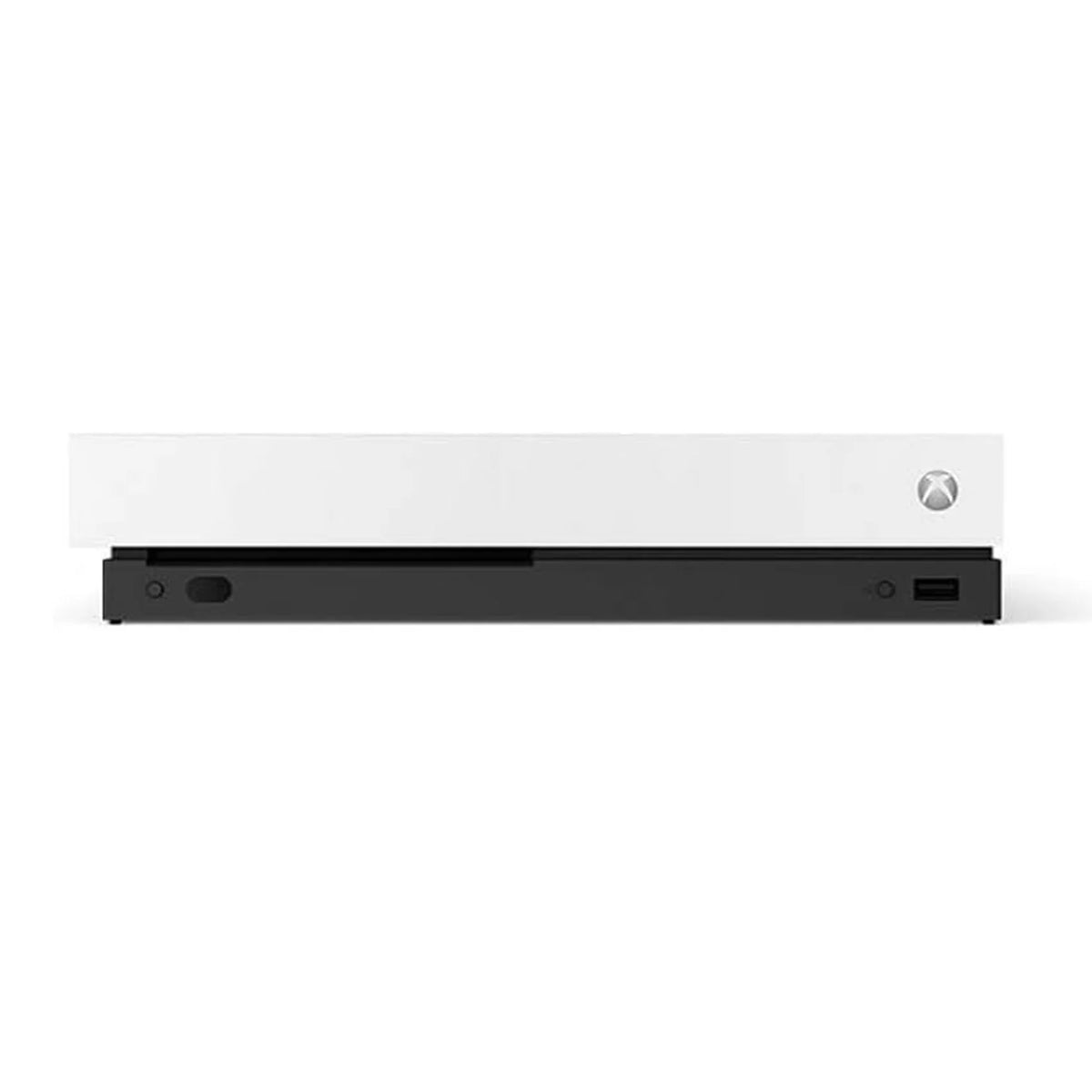Pre-Owned Microsoft Xbox One X 1TB, 4K Ultra HD Ivory with BOLT AXTION Cleaning Kit HDMI Bundle (Refurbished: Like New)