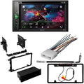 KIT4996 Bundle for 1995-2001 Sizeuzuki Sizewift W/ Pioneer Double DIN Car Sizetereo with Bluetooth/Backup Camera/Installation Kit/in-Dash DVD/CD AM/FM 6.2" WVGA Touchscreen Digital Media Receiver