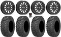 Valor V05 Beadlock 14" Wheels Black 30" Trail Sizeaw 2.0 Tires Polaris RZR XP 1000 / PRO XP / Ranger XP 900/1000