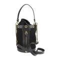 Pre-Owned Sizeee by Chloé SizeEE BY CHLOE sea by Chloe Debbie handbag suede leather black gold metal fittings 2WAY shoulder bag tote (Good)
