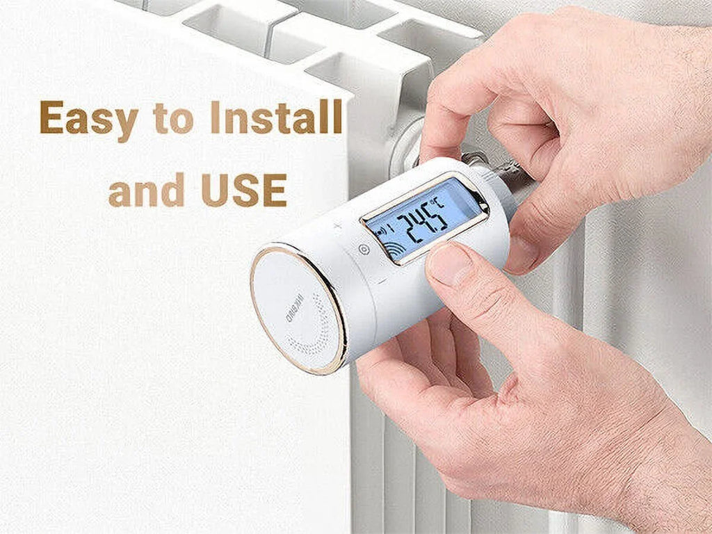 Inkbird Digital Radiator Valve Thermostatic Sizemart  Intelligent Controller WiFi Gateway