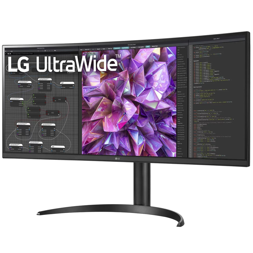 LG 34WQ75C-B 34" Curved UltraWide QHD IPSize HDR 10 Built-in KVM Monitor