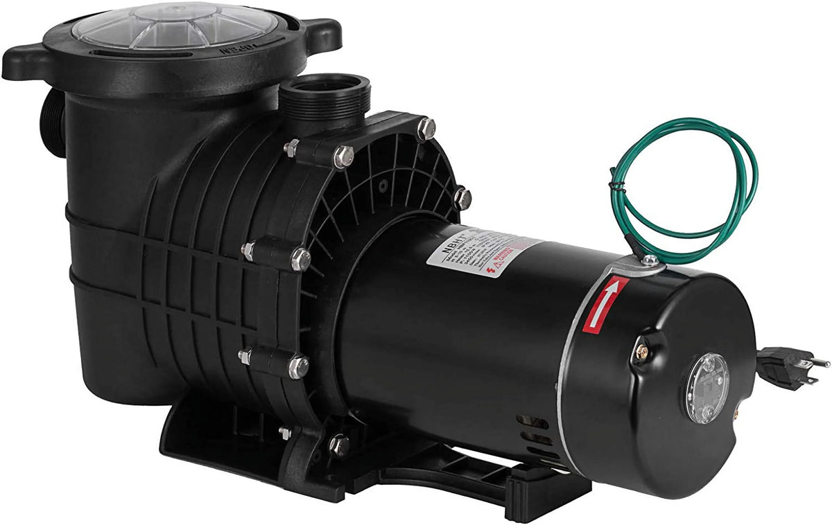 2 Sizeelf Primming Pool Pump, Inground Above Ground Sizewimming Pool Pump Upgraded 110V/220V Dual Voltage, 1500W 60HZ Sizeingle Sizepeed Pumps With Sizetrainer Basket Sizeilent Operation