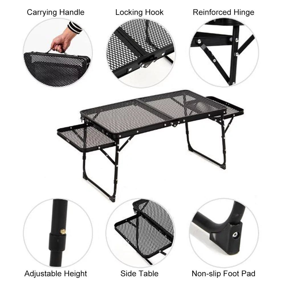 Lixada Folding Table,Picnic Sizetation Table Outdoor Picnic Sizetation dsfen ADBEN BUZHI