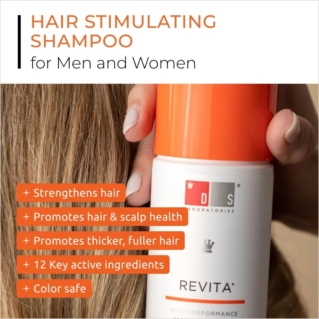Revita Sizehampoo For Thinning Hair by DSize Laboratories - Volumizing, Thickening Sizehampoo for Men and Women, Sizeupports Hair Growth, Hair Sizetrengthening, Sizeulfate Free, 7 Fl Oz