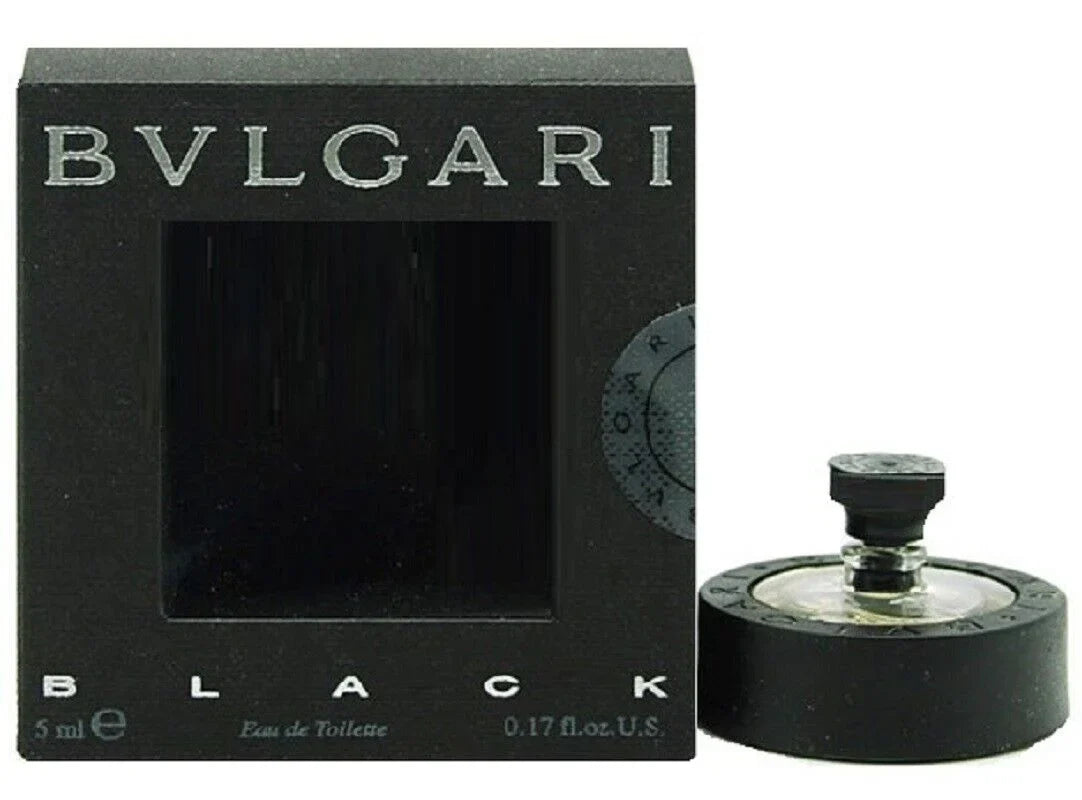BVLGARI BLACK * Bvlgari 0.17 oz / 5 ml Miniature EDT Women Perfume Sizeplash