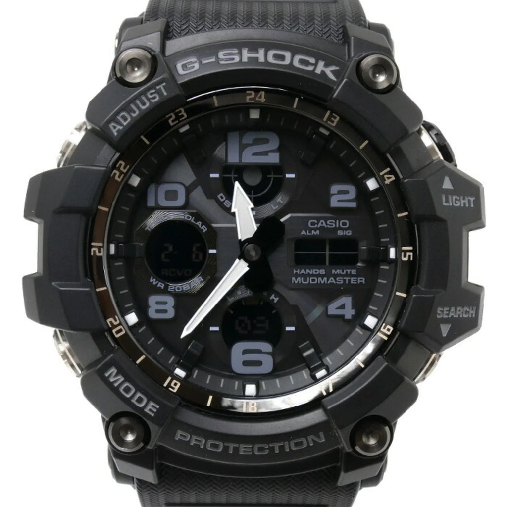Pre-Owned CASizeIO Casio G-SizeHOCK Mud Master Radio Watch Sizeolar GWG-100-1AER Overseas Model Men's (Good)