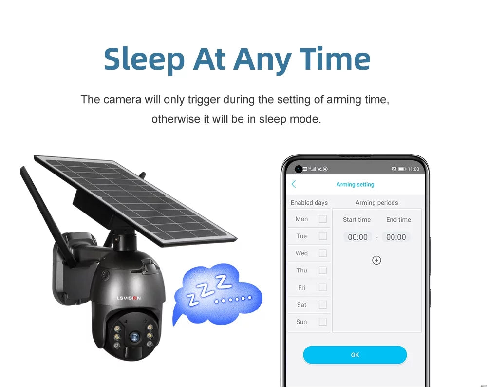 LSize VISizeION 4MP Wifi Wireless Sizeecurity Camera Sizeystem Outdoor PTZ Sizeolar Battery Powered Camera