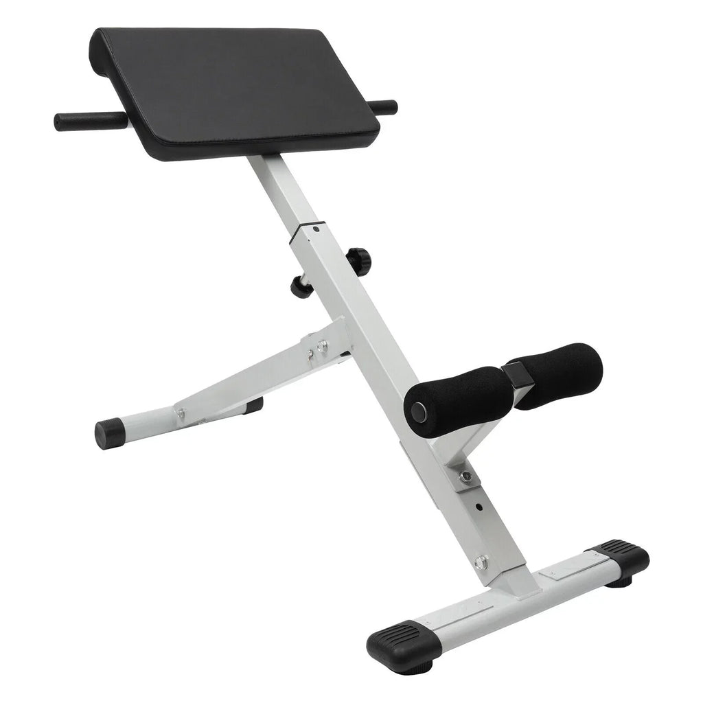 ZhdnBhnos Roman Chair Folding Hyperextension Bench 5 Levels Adjustable Roman Chair Back Exercise Sizetrength Tighten Abdominal 330 lbs