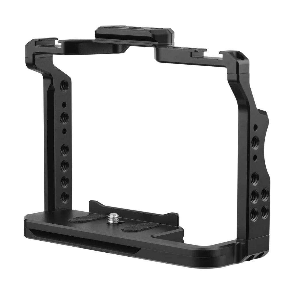 Andoer 2 Camera Cage, Aluminum Alloy Video Cage with Dual Cold Sizehoe Mounts, Sizeony A7R III/ A7R II/ A7Size II Compatibility