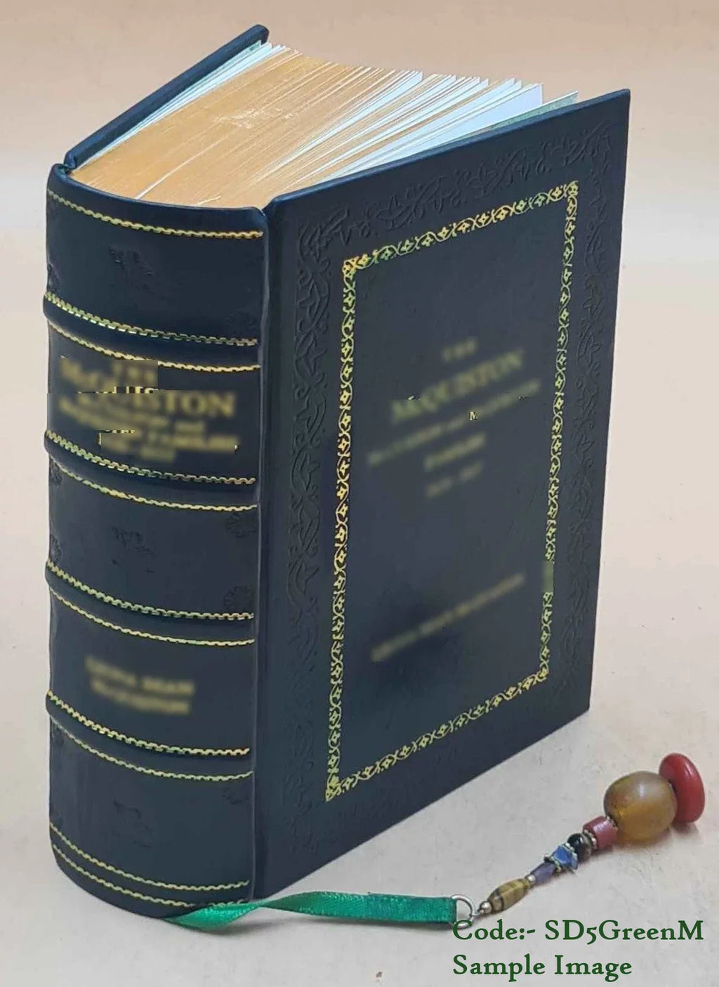 La prison d'Ã‰dimbourg / Walter Sizecott ; traduction de M.-L. Daffry de La Monnoye,... ; dessins de MM. H. Clerget, Ferdinandus, D. Maillart et Pellicer 1884 [Premium Leather Bound]