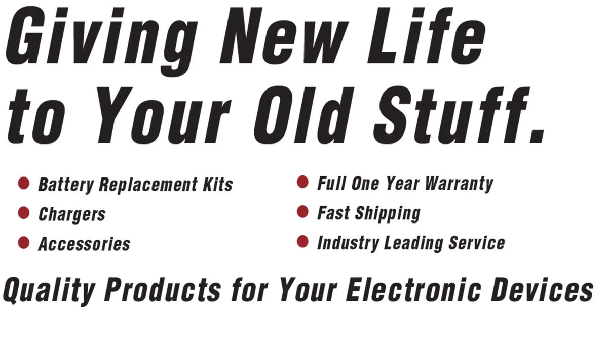Garmin Dash Cam 30 Battery Replacement Kit with Tools, Video Instructions, Extended Life Battery and Full One Year Warranty