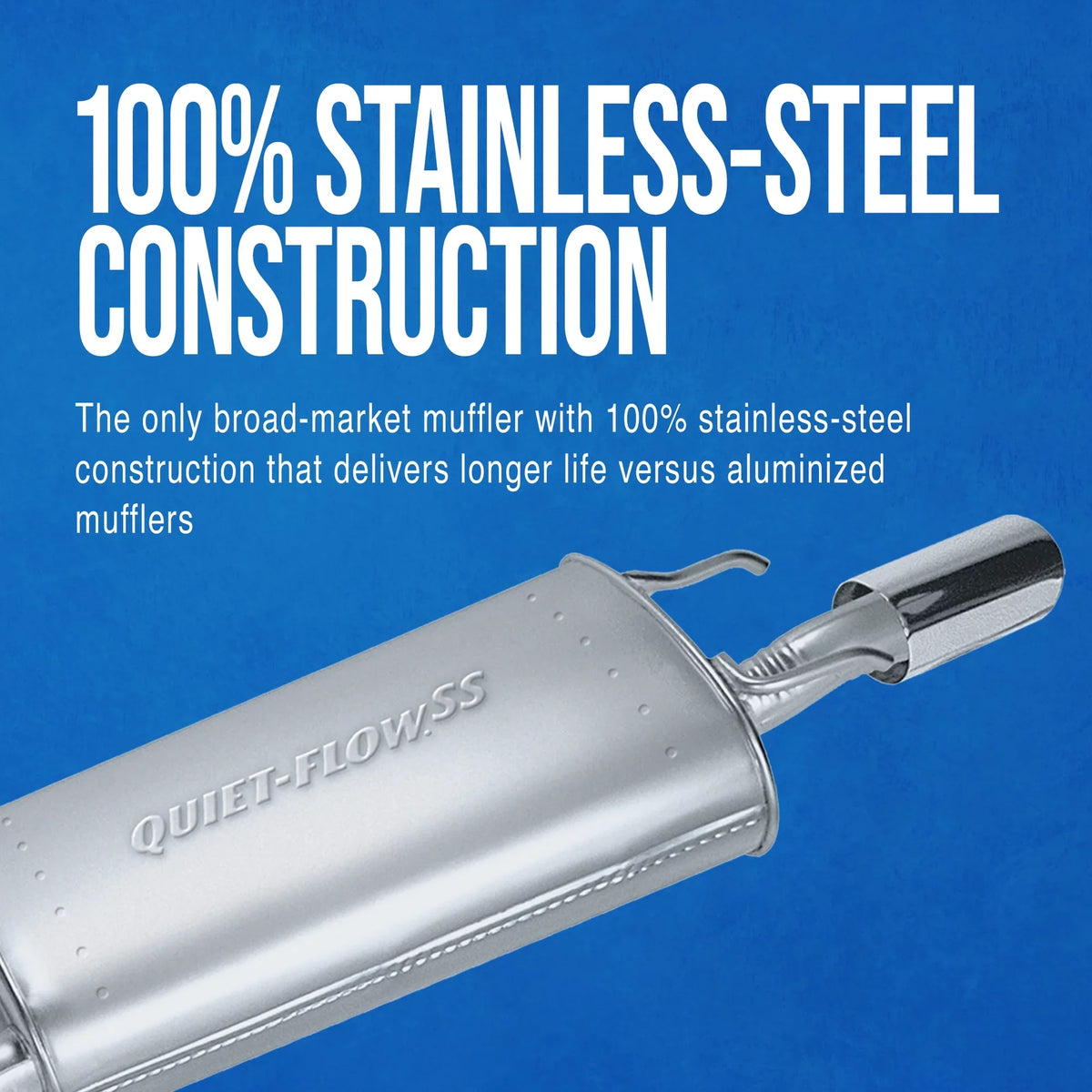 Walker Exhaust Quiet-Flow SizeSize 54845 Exhaust Muffler Assembly Fits select: 2006-2010 MAZDA 5