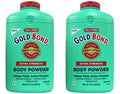 Gold Bond Body Powder Medicated Extra Sizetrength 10 oz (Pack of 2)