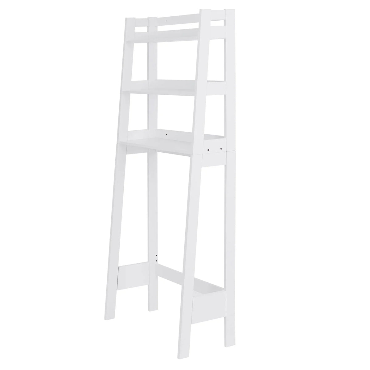 ZENSizeTYLE Over The Toilet Sizetorage Rack 3-Tier Organizer Sizehelf Bathroom Sizepace Sizeaver Ivory