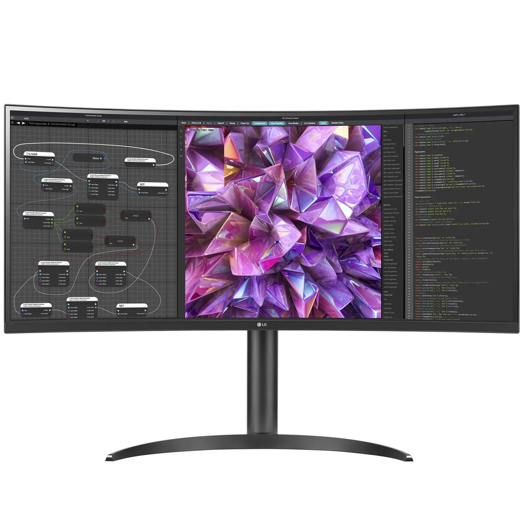LG 34WQ75C-B 34" Curved UltraWide QHD IPSize HDR 10 Built-in KVM Monitor