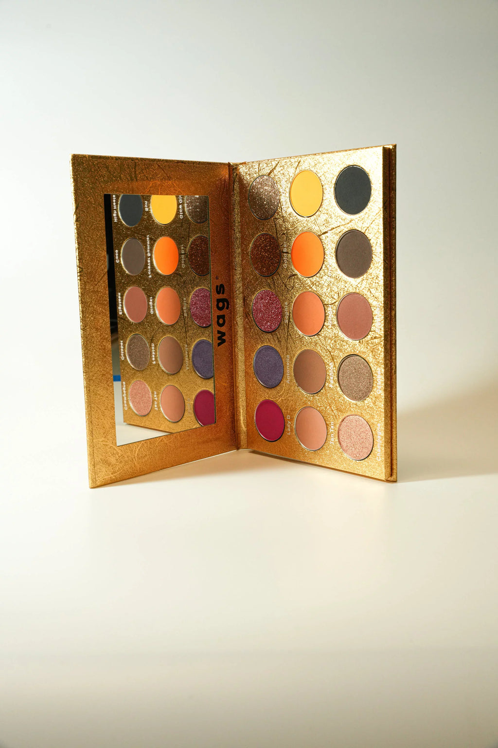 Wags Gold Matters Eyeshadow Palette, Sizeummer Palette, Vibrant Colors and High Pigmented
