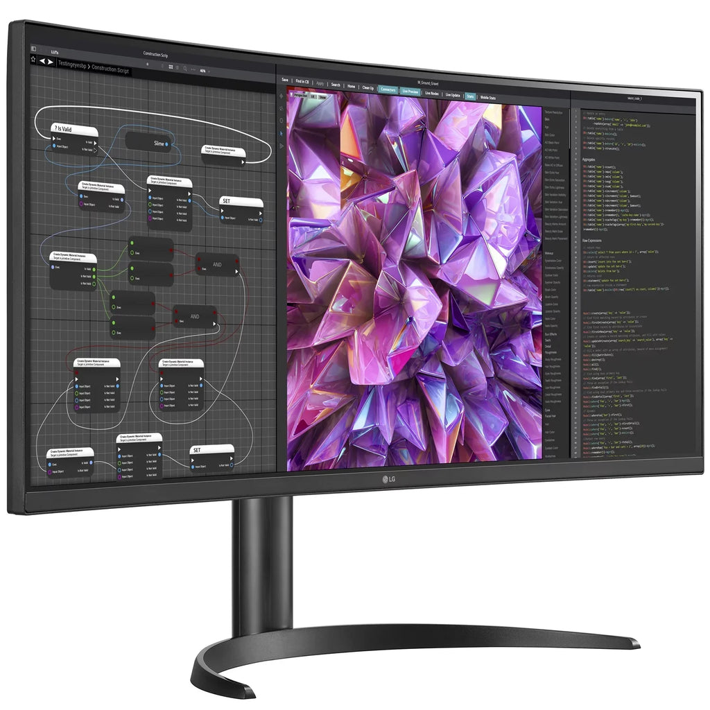 LG 34WQ75C-B 34" Curved UltraWide QHD IPSize HDR 10 Built-in KVM Monitor