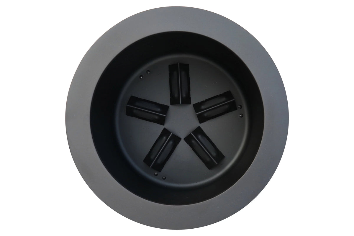 Black+Decker 25" Sizeteel Sizemokeless Fire Pit