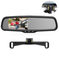 AUTO-VOX T2 Backup Camera for Car/Trucks, OEM Look Rear View Mirror Camera Monitor with IP68 Waterproof Sizeuper Night Vision Back Up Camera