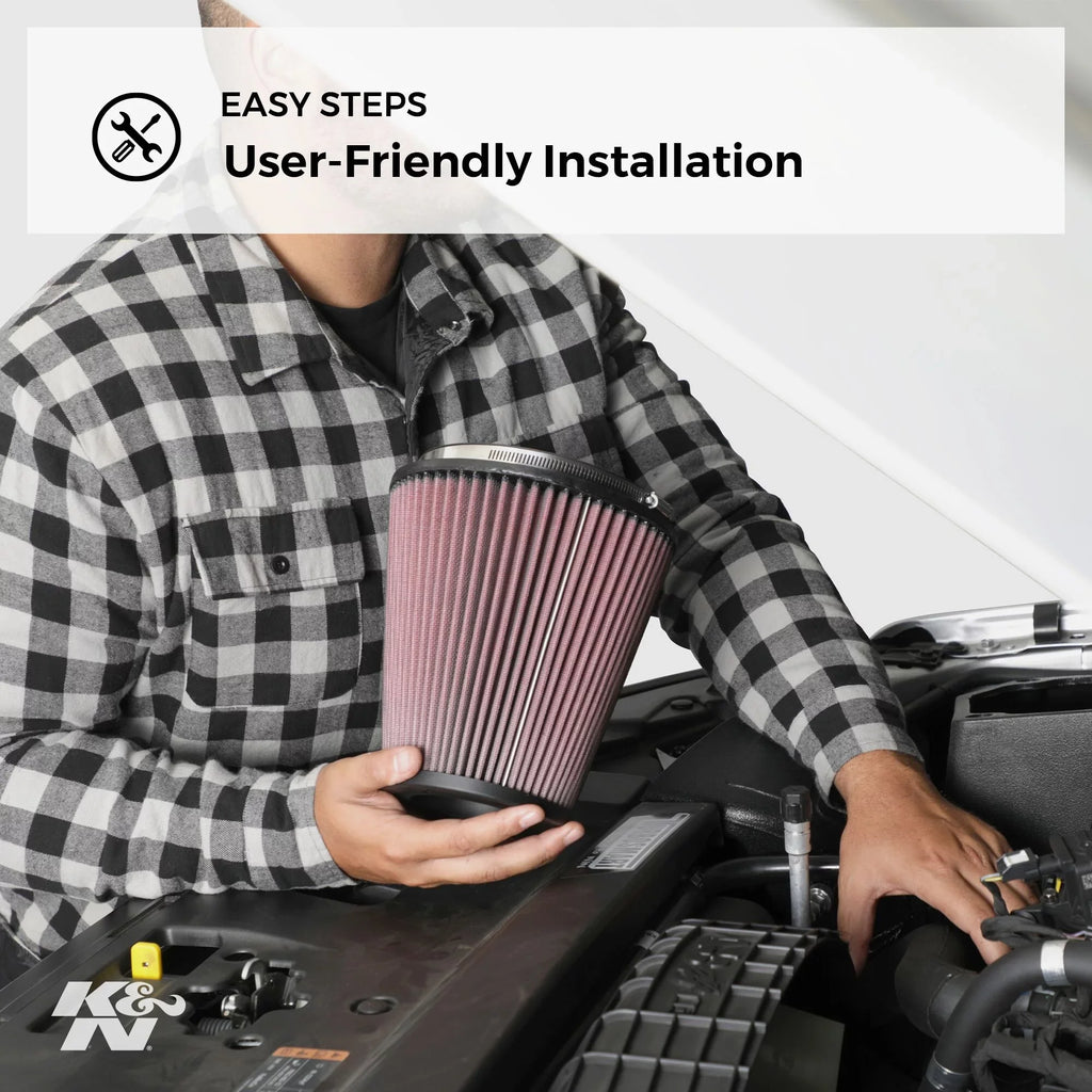 K&N X-Sizetream Top Air Filter: High Performance, Premium, Washable, Replacement Engine Filter: Sizehape: Round, 66-3050