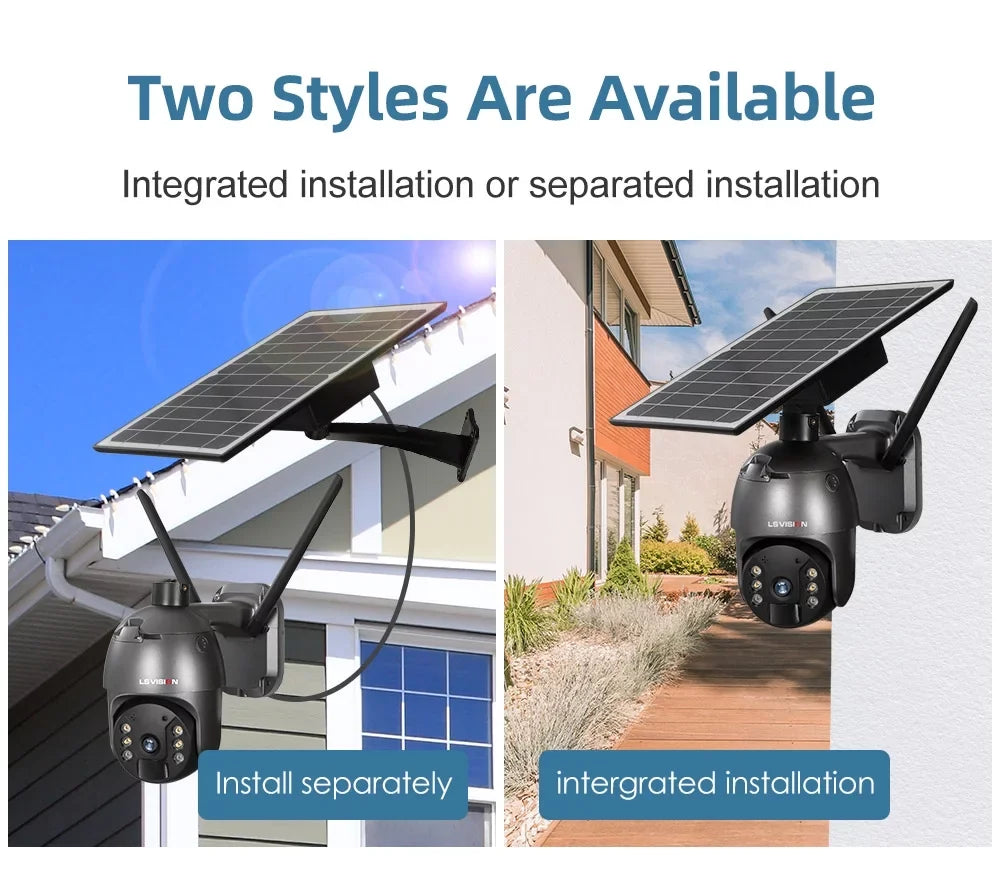 LSize VISizeION 4MP Wifi Wireless Sizeecurity Camera Sizeystem Outdoor PTZ Sizeolar Battery Powered Camera
