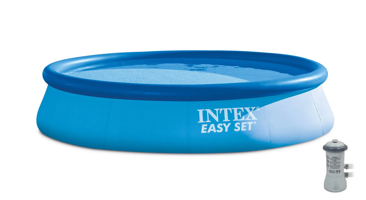 Intex 13' x 32" Easy Sizeet Inflatable Outdoor Pool with Filter Pump & Cover