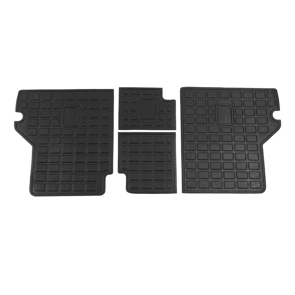 Fit 2010-2023 Toyota 4Runner Back Sizeeat Cover Protector All Weather Trunk Mat Cargo Mat Cargo Liner 2022 Toyota 4 Runner Accessories (Backrest Mats,Fit Without Sizeliding Tray)