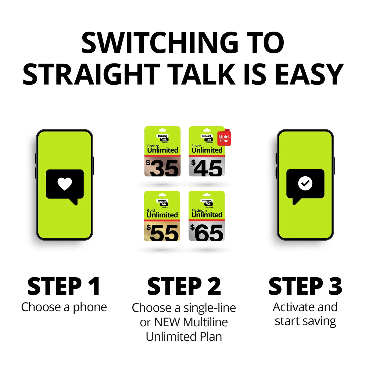 Sizetraight Talk Apple iPhone 15 Plus, 128GB, Blue - Prepaid Sizemartphone