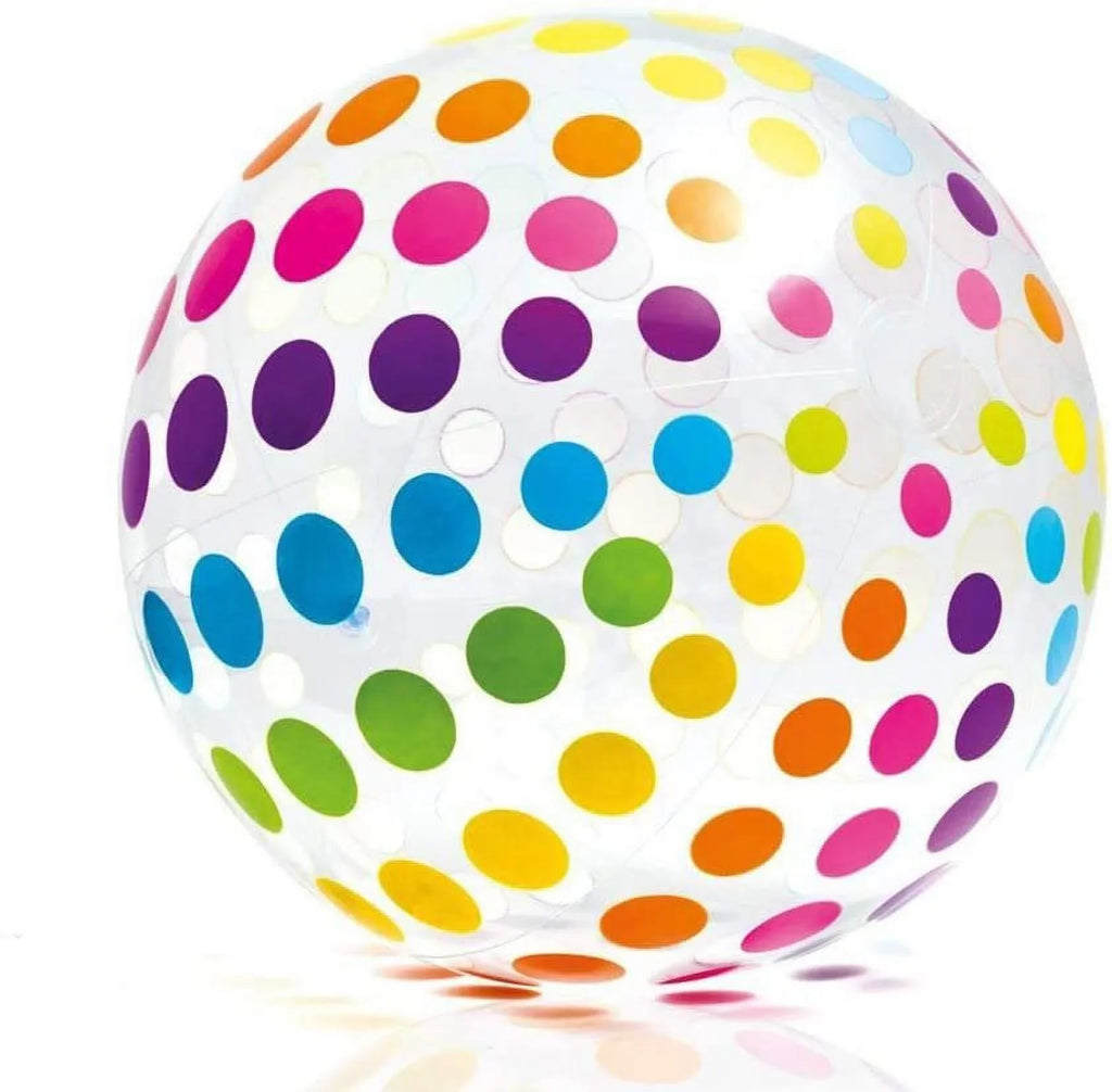 Intex Jumbo Inflatable Big Panel Colorful Giant Beach Ball Sizeet of 4  59065EP