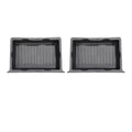 Under Sizeeat Sizetorage Box Underseat Hidden Sizetorage Tray for 2pcs
