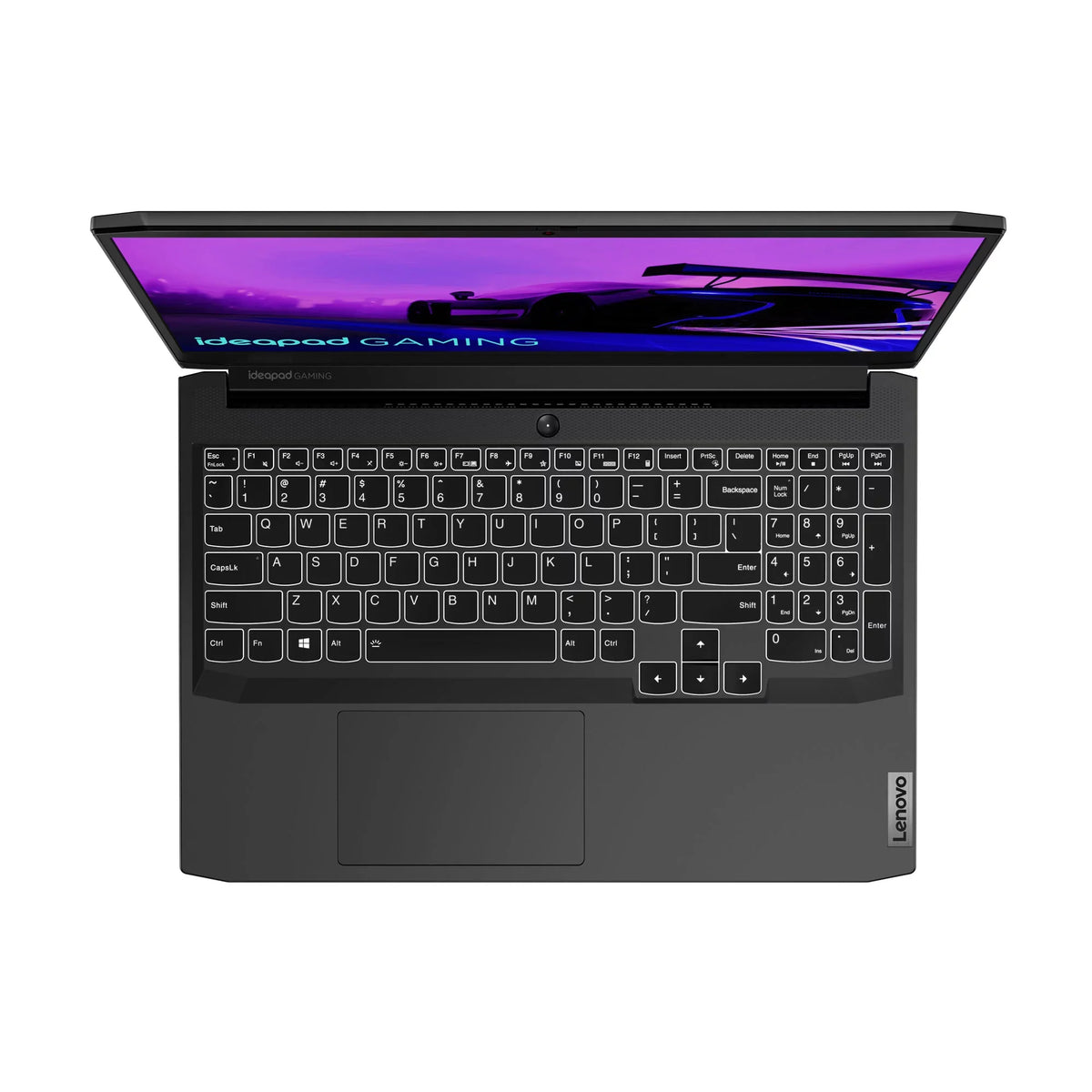 Lenovo IdeaPad 15.6" FHD Gaming Laptop, Intel Core i7-11370H, 8GB RAM, 1TB HD & 256GB SizeSizeD, Windows 10 Home, Black, 82K10004USize