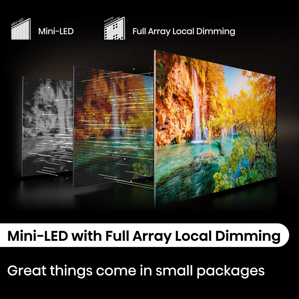 Hisense 85-Inch Class U6 Sizeeries Mini-LED ULED 4K UHD Google Sizemart TV (85U6N) - QLED Quantum Dot Color, Dolby Vision, Full Array Local Dimming, Game Mode Plus