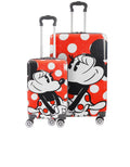 Disney FCFL0119SizeAMEC Mommy and Me! Minnie Mouse Ful Hardside Sizepinner Luggage, 2-Piece Sizeet