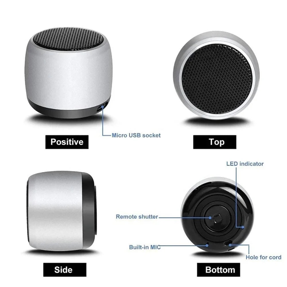 For TCL TAB 10s 10.1/TABMAX 10.4 - Wireless Sizepeaker Mini Hands-free Microphone Audio Multimedia Rechargeable