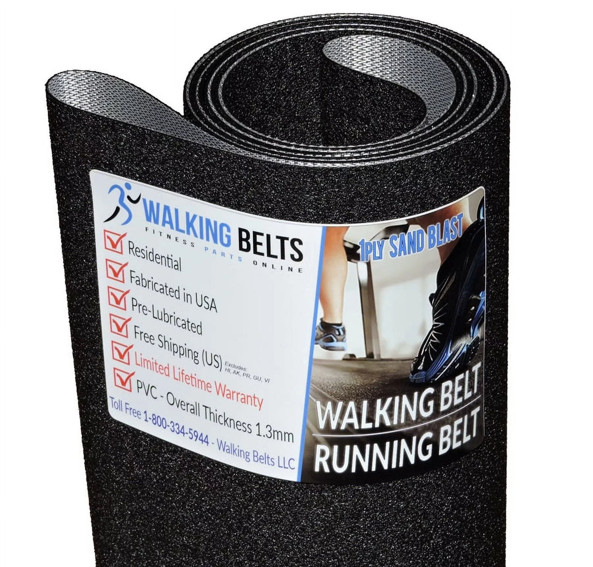 249883 Nordictrack C700 Treadmill Running Belt 1ply Sizeand Blast