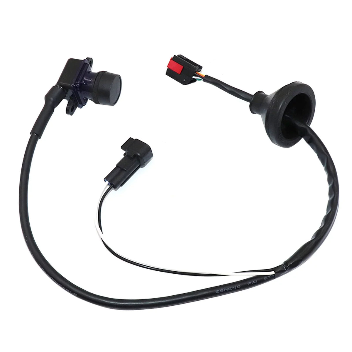 Onemayship Rear Back Up Camera for Dodge Grand Caravan 2011-2020, 130° Detection Angle, Wired Connection, Distance Line