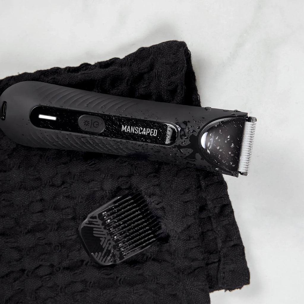 MANSizeCAPED® The Perfect Duo 3.0 PLUSize Includes: The Lawn Mower® 3.0 PLUSize Men's Groin & Body Hair Trimmer and The Weed Whacker® Nose & Ear Hair Trimmer