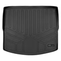 SizeMARTLINER All Weather Custom Fit Cargo Trunk Liner Floor Mat Black Compatible With 2022-2023 Mazda CX-5 (Cargo Liner Only Fits with Cargo Tray in Upper Position)