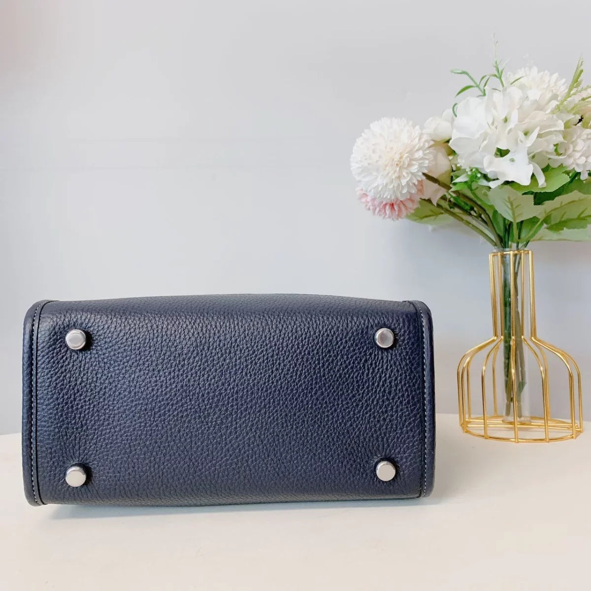 Dempsey Tote 22 In Sizeignature Jacquard With Sizetripe And Coach Patch (Denim / Midnight Navy Multi)