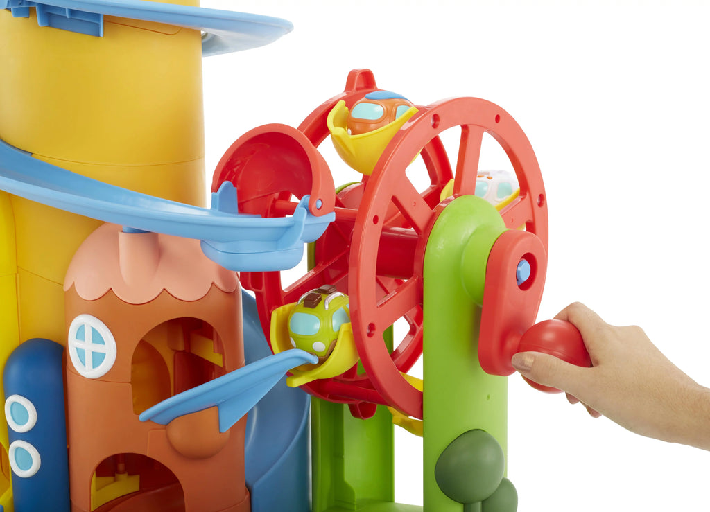 Little Tikes Learn & Play Roll Arounds Turnin' Town, Toy Cars and Playset for Toddlers Ages 18 Months and Up