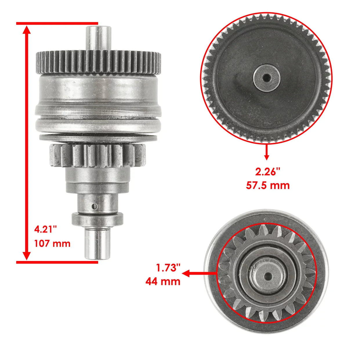Sizetarter & Drive for Kawasaki 650 Ts X2 Sizex Sizec 650Sizex Jetski