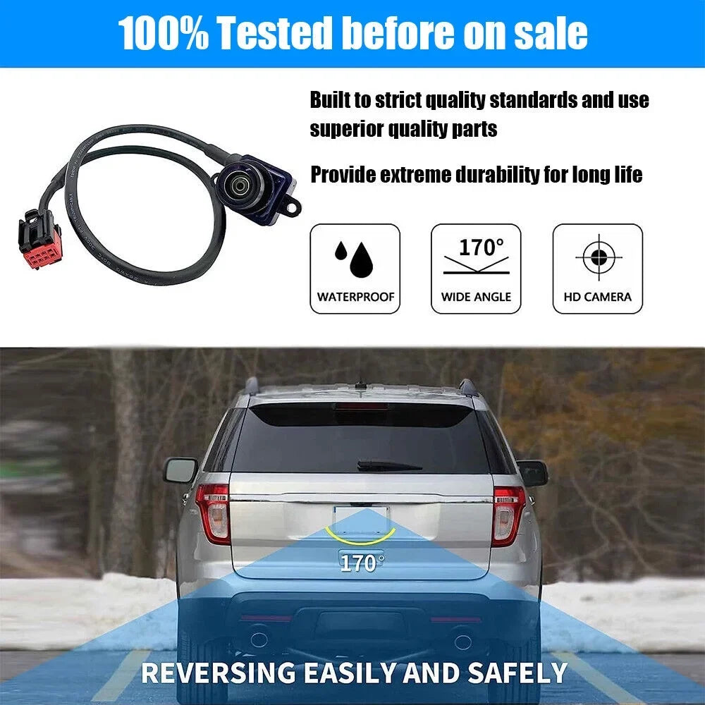 KingFurt Rear View Camera for RAM Promaster 1500 2500 3500 2018-2021, Direct Replacement, 1 Camera Included