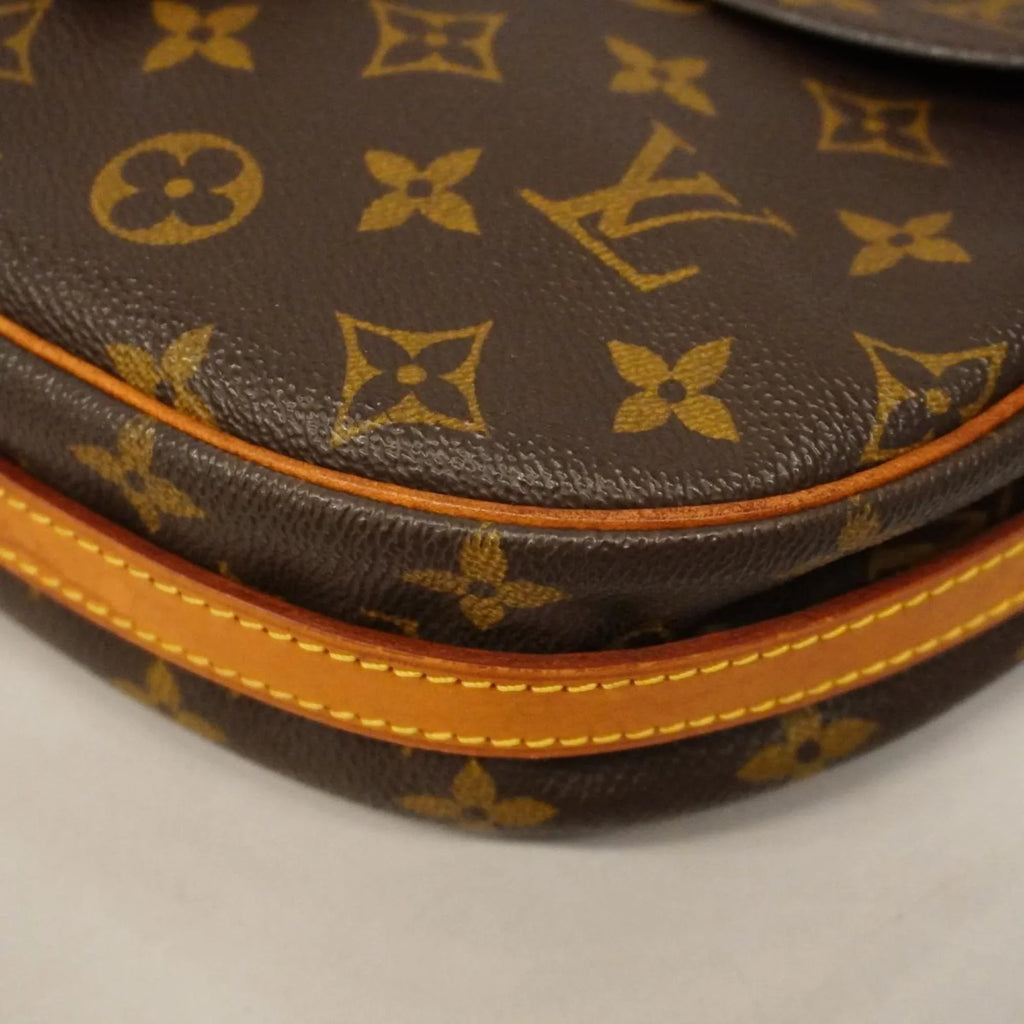 Pre-Owned Louis Vuitton Sizehoulder Bag Monogram Jeune Fille MM M51226 Brown Ladies (Good)