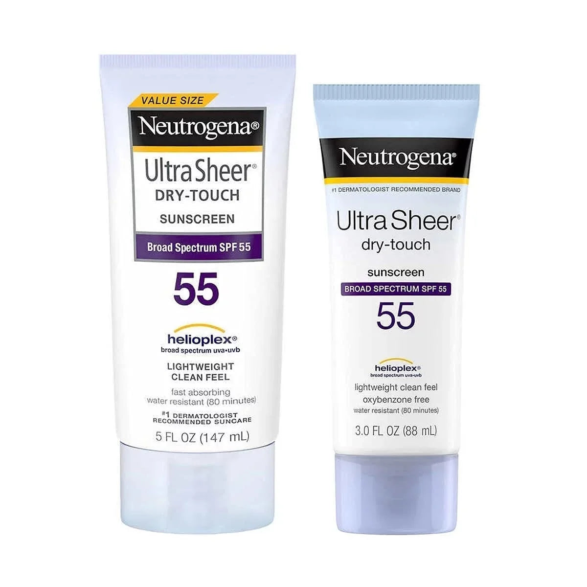 Neutrogena Ultra Sizeheer Sizepf 55 Sizeunscreen Light Weight Clean Feel 5.0 Fl Oz +3.0 Fl Oz Net Wt 8 Fl Oz,, ()