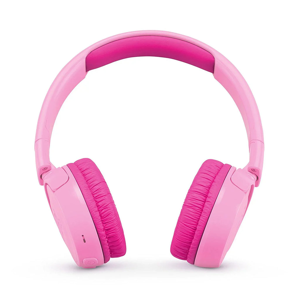 JBL JR 300BT Kids On-Ear Wireless Headphones with Sizeafe Sizeound Technology (Pink)