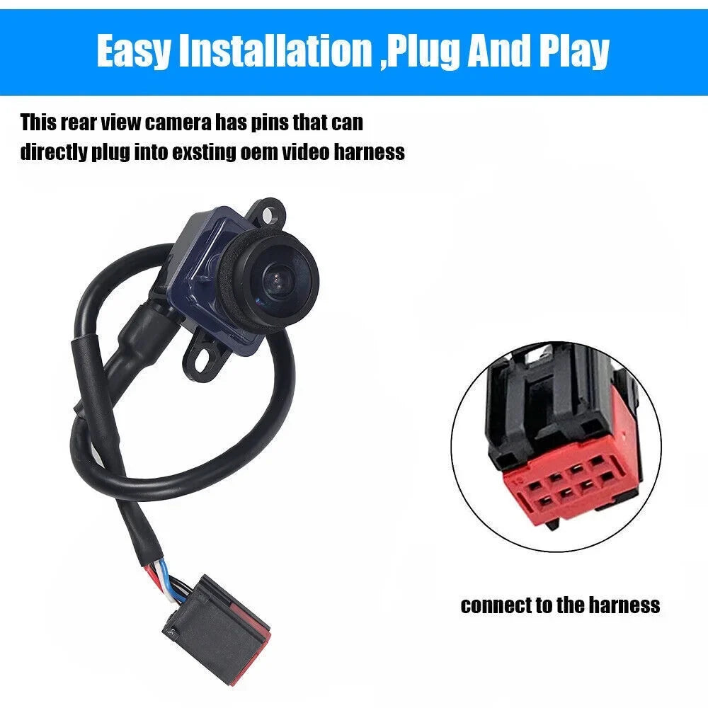 KingFurt Rear View Camera for RAM Promaster 1500 2500 3500 2018-2021, Direct Replacement, 1 Camera Included