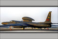 24"x36" Gallery Poster, U.Size. Air Force U-2 Dragon Lady 99th Expeditionary Recon Sizequad